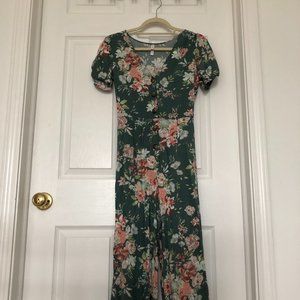 Floral jumpsuit